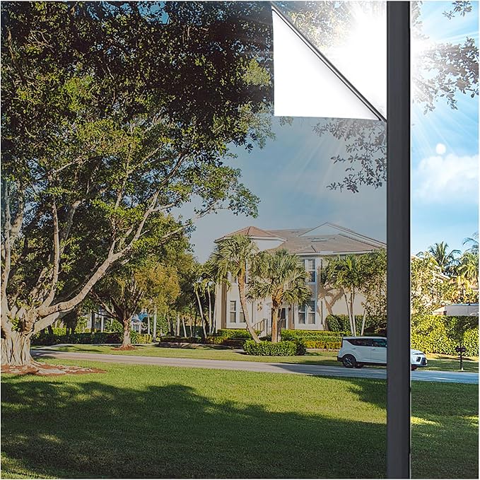 Amazon.com: Viseeko One Way Window Film Window Tint for Home, See Out ...