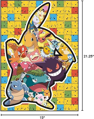 Miniatura 6 de Buffalo Games - Pokémon - Pikachu Silhouette - Rompecabezas de 500 piezas