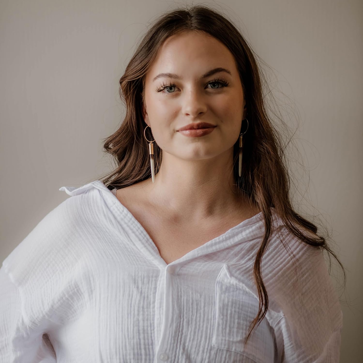 The Original: Yellowstone Beth Dutton Porcupine Quill Earrings (Worn in Season 5, Episode 3)