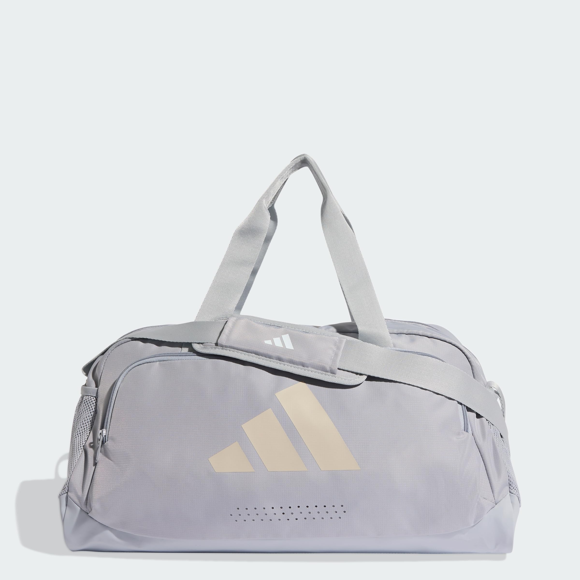 adidas Women's adidas Woman Defender Duffle SMALL, Halo Silver/Grey one, One Size