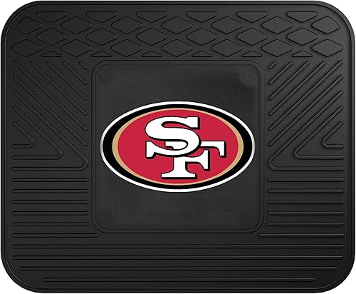 FANMATS tapete de vinilo para automóviles de San Francisco 49ers, Estera de uso general, San Francisco 49Ers