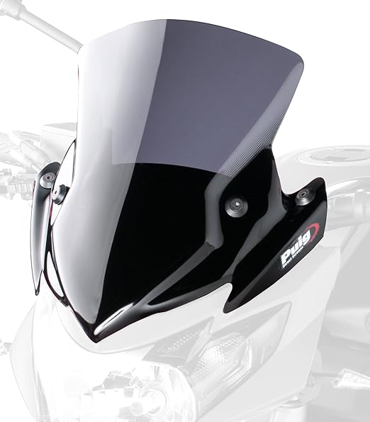 Carenabris Puig 6886H – Fumé – Compatible Peugeot Kisbee – Protection Vent & Froid De Qualité