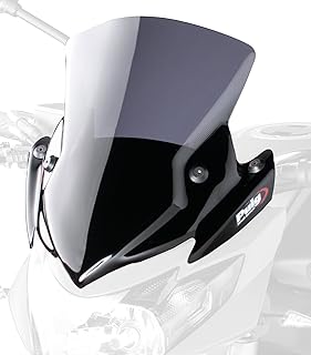 Puig 5646F Windschutzscheibe New Generation Suzuki GSR750 11-13 Transparent / Dunkelgrau Rauch