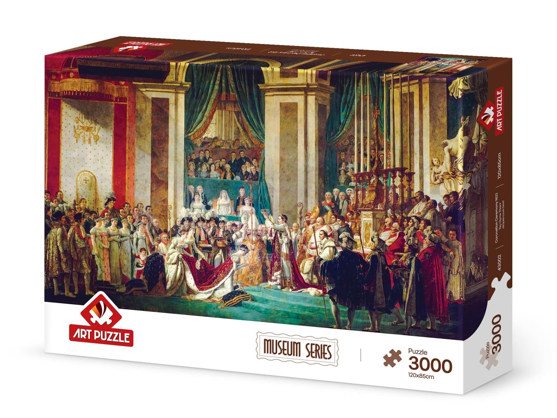 Art Puzzle Taç Giyme Töreni 1822 3000 Parça Puzzle : Amazon.com.tr