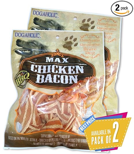 Rena Max Chicken Bacon Strips BBQ - Pack of 2
