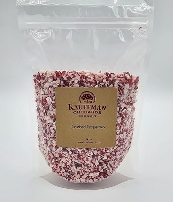 Kauffman Orchards Christmas Crushed Peppermint Candy, 14 Ounce Bag
