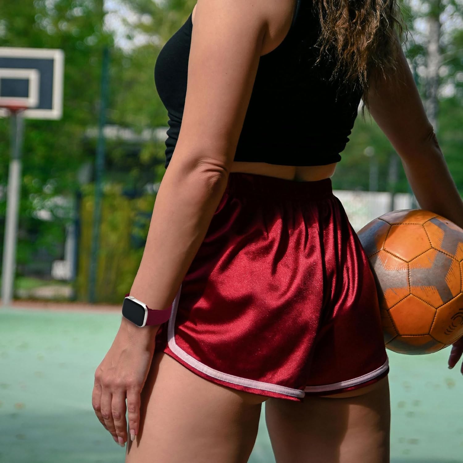 4 Pack Stretchy Solo Sport Band Compatible with Apple Watch Bands 40mm 44mm 45mm 46mm 42mm 41mm 49mm 38mm Women Men Nylon Elastic Loop Braided Strap for iWatch Series 11 10 9 8 7 6 5 4 Ultra SE 3 2 1 - Image 6