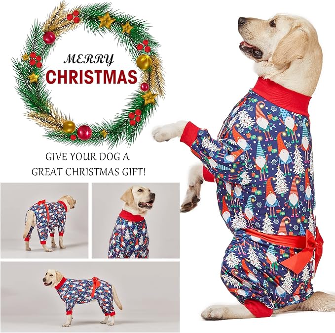 LovinPet Pijama Navidad Perro XXL Manga Larga Ligero miniatura 7
