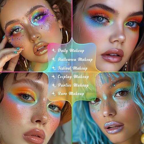 Vista 13 de UCANBE Smokey - Paleta de sombra de ojos negra, paleta de maquillaje metálica mate mate mate de 15 colores, kit de sombras de ojos gris plateado