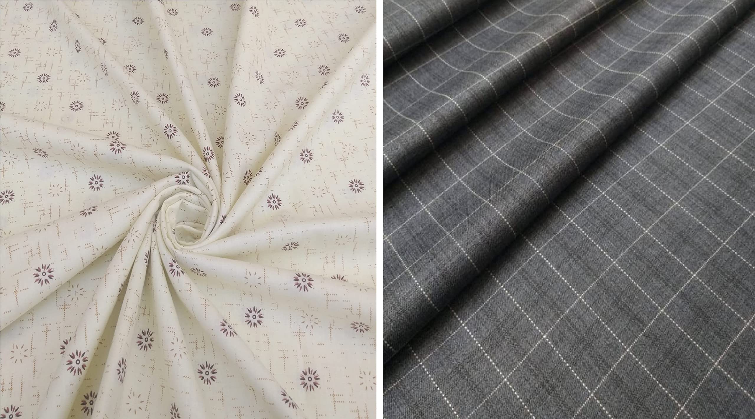 Pri & Su CottLinns Combo of Cotton Printed Shirt 1100014 & Trouser Fabric 90006-picture-24