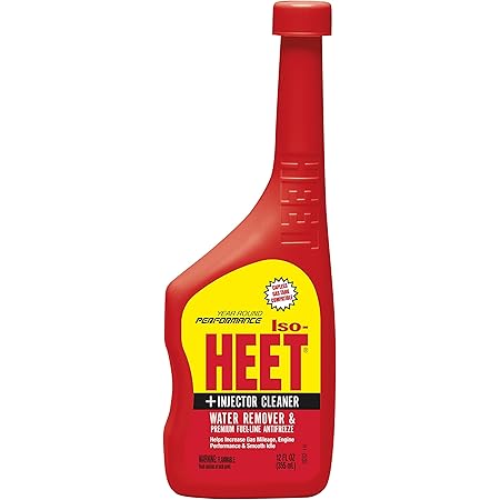 ISO-HEET 28202-24PK Premium Fuel-line Antifreeze Water Remover and Injector Cleaner, 12 Fl. oz. (Pack of 24)