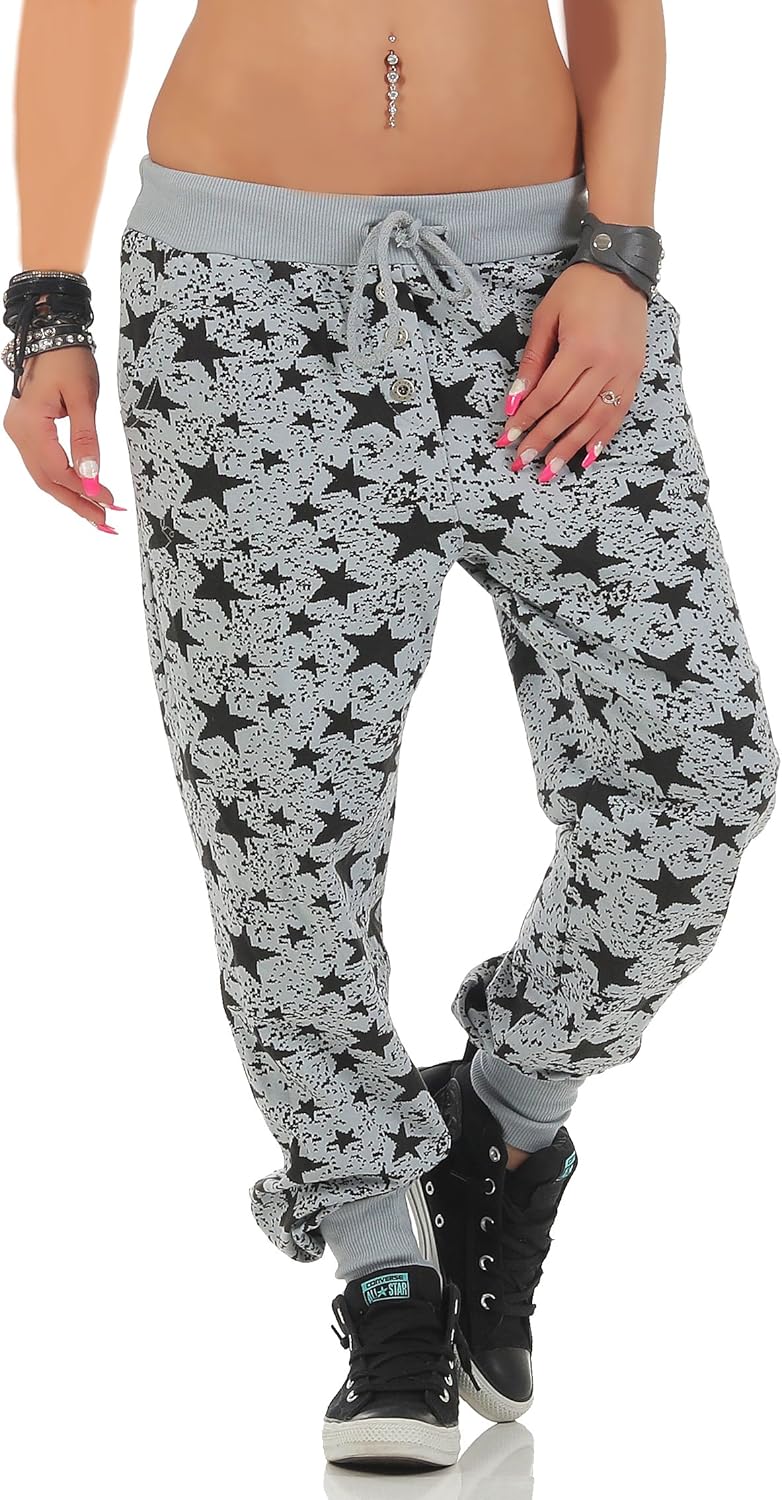 Pantaloni Harem Donna Malito - Taglia Unica, Stampa Elegante, Comodi Per Yoga E Tempo Libero - Foto 5