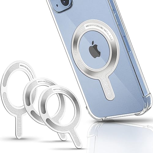 Miniatura 7 de Anillo adaptador magnético para Magsafe, convertidor de funda adhesiva fuerte para iPhone 16/15/14/13 Android, kit de conversión de bucle de metal