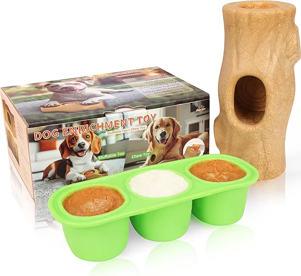 kogven Interactive Dog Toys for Aggressive Chewers,Indestructible Dogs Toy for Large/Medium Breed,Frozen Dog Treat Holder to do Keep Them Busy to Reduces Anxiety