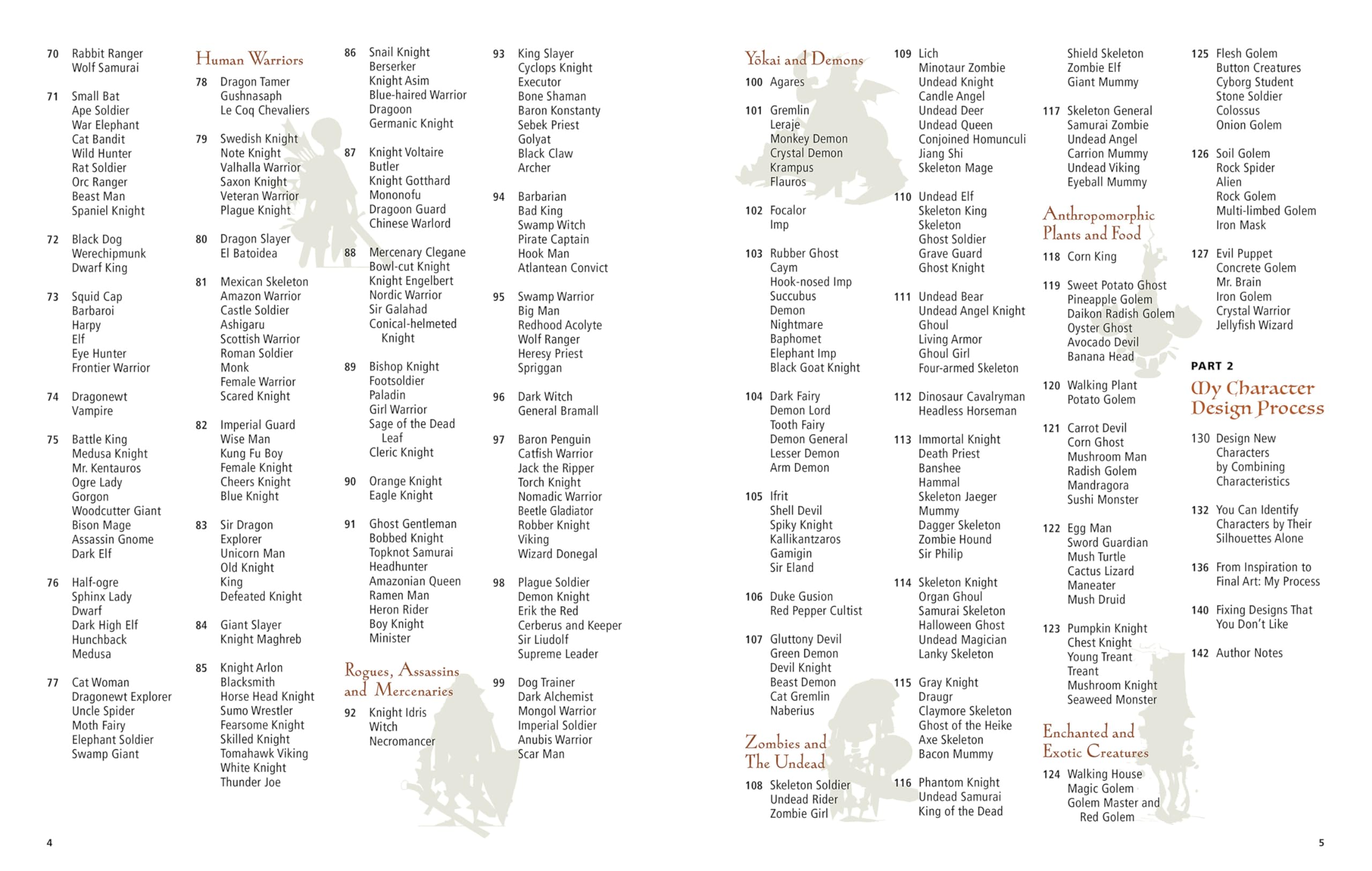 Fantasy Characters & Creatures: An Artist's Sourcebook