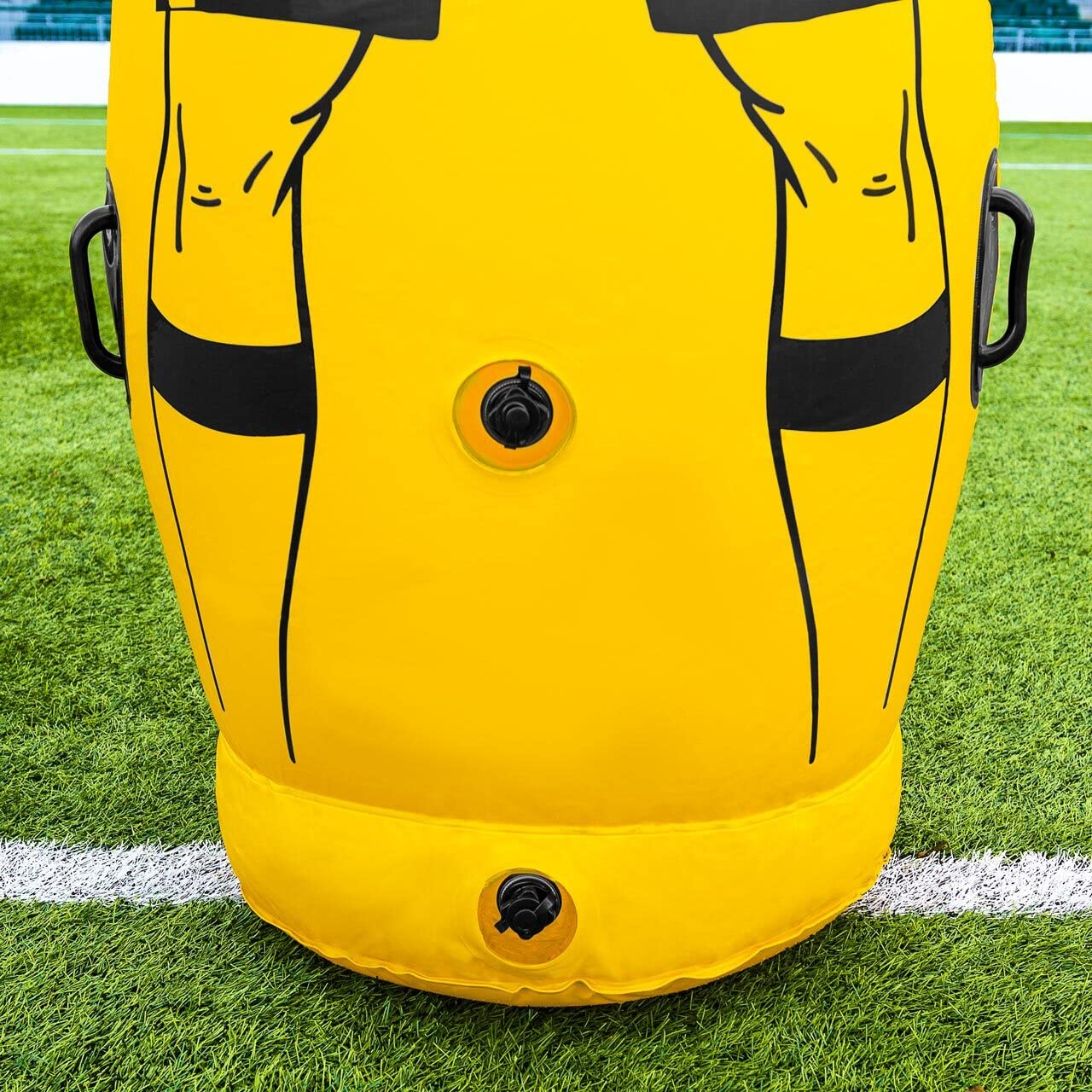 FORZA Pro Mannequins de Football Gonflables – Air Mannequins pour l'Entraînement Coup Franc Foot | Pompe Disponible en Option | Mannequins de Coup Franc Foot