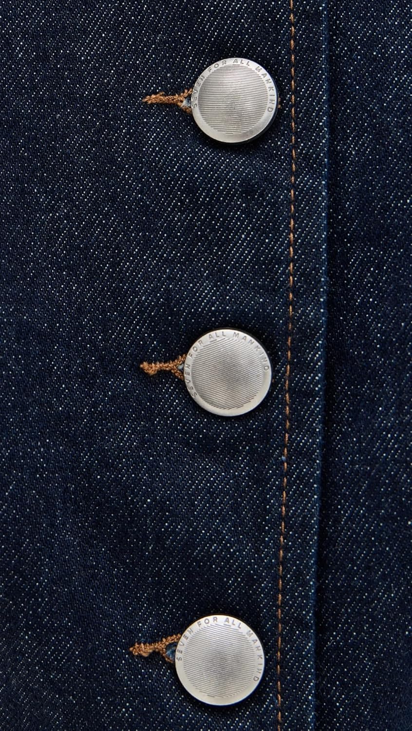 7 for All Mankind Womens Lady Vest - Image 6