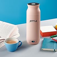 Vista 7 de Hervidor Eléctrico - Calentador Portátil de Viaje para Café, Té, Leche, Sopa - Hervidor de Agua de Acero Inoxidable con Control de Temperatura - LED