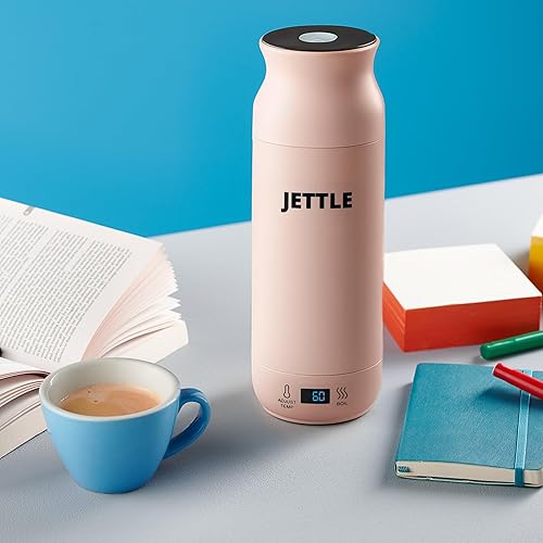 Miniatura 7 de Hervidor Eléctrico - Calentador Portátil de Viaje para Café, Té, Leche, Sopa - Hervidor de Agua de Acero Inoxidable con Control de Temperatura - LED