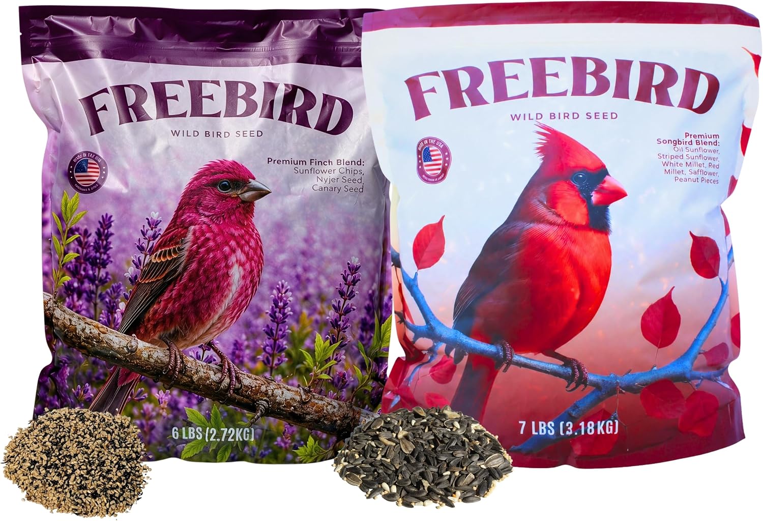 Bundle, Songbird 7 lb + Finch 6 lb