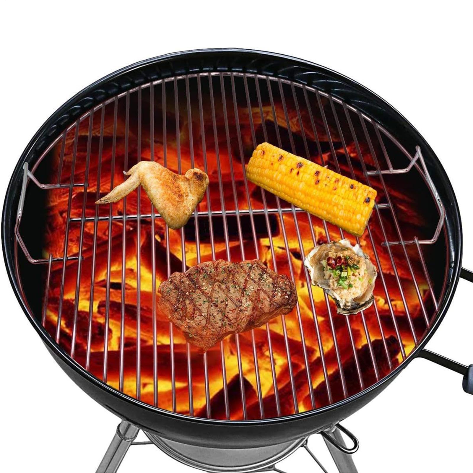Griglia Barbecue Filo Rotondo In Acciaio