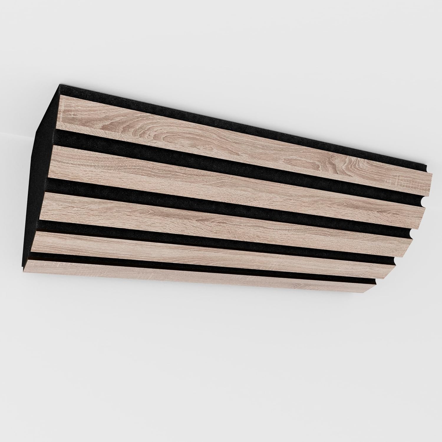 2-Pack — Corner Bass Trap for mount in corner under the ceiling and wall | Recording Studio Acoustical Treatments | Size:23x50cm | Color: [x2 POLETRAP-H | Sonoma]