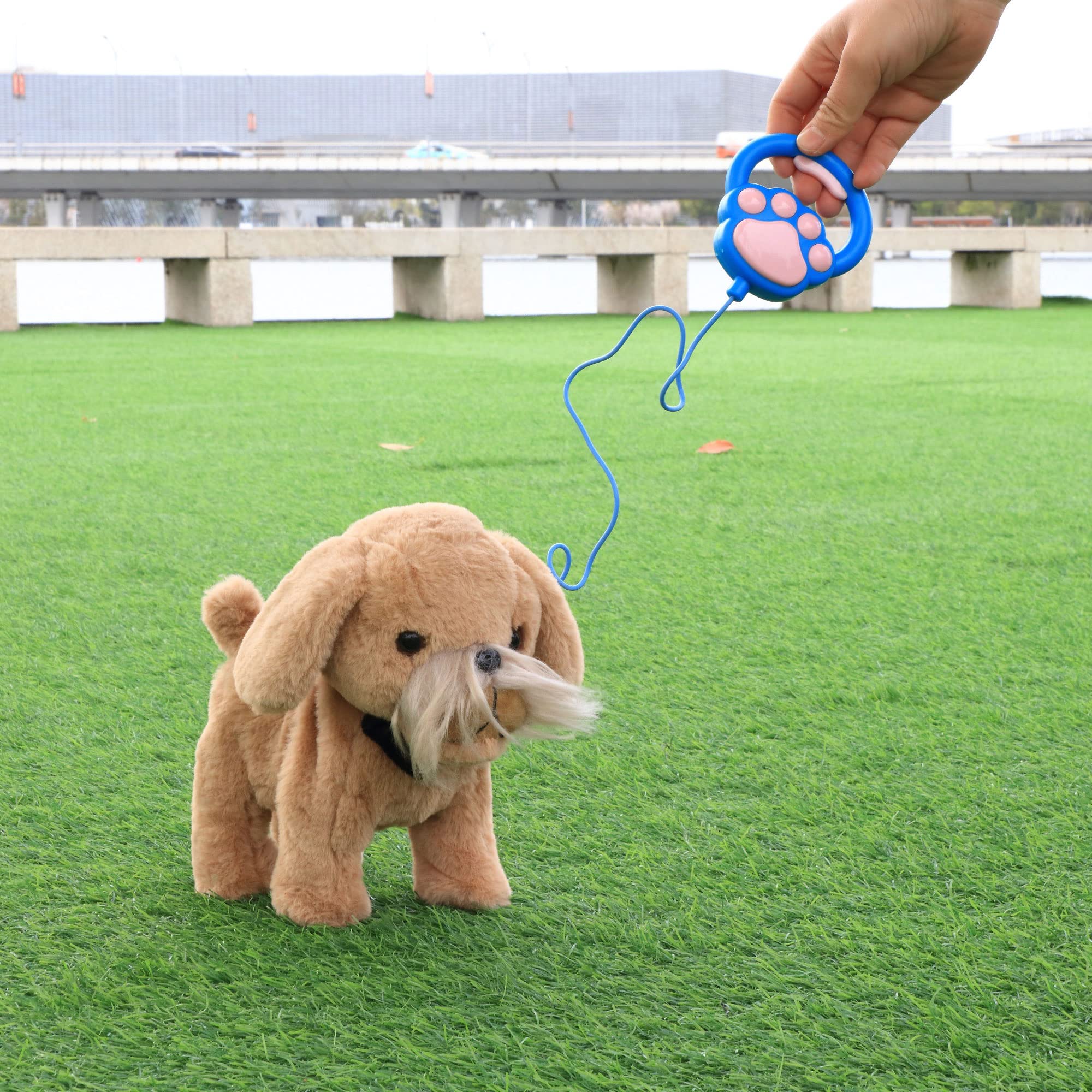 Dancing Cactus Toy Ylpaprm Samoyed Walking Dog Toy For Kid Girl