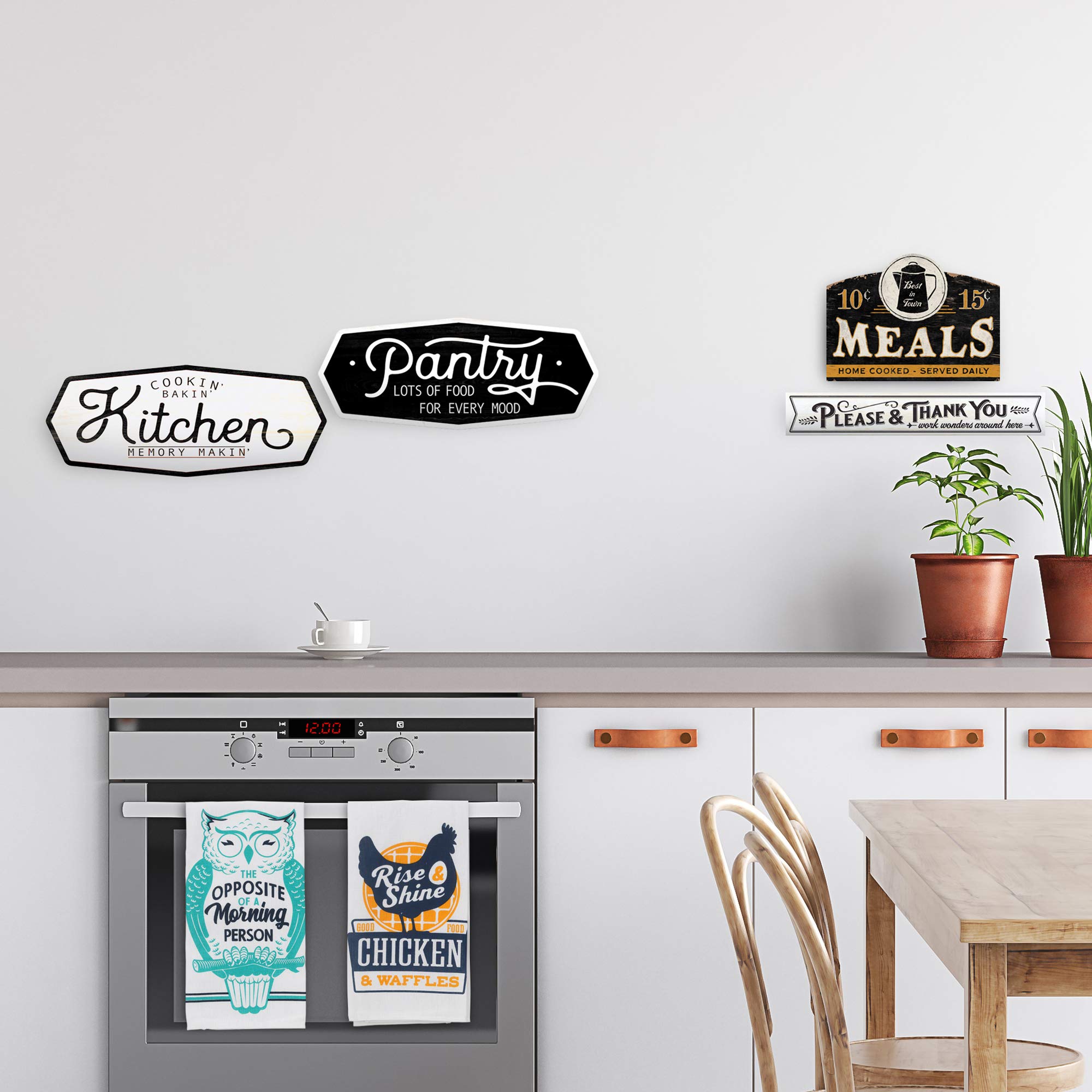 Open Road Brands The Pantry Hanging Wood Wall Art, 11.25 in. x 16.88 in. x 0.375 in. at Tractor