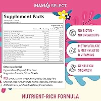 Vista 2 de Mama's Select Prenatal Vitamins for Women – Allergen-Free, MTHFR Friendly, Methylated Folate & B Vitamins, Easy-to-Digest, Supports Fetal