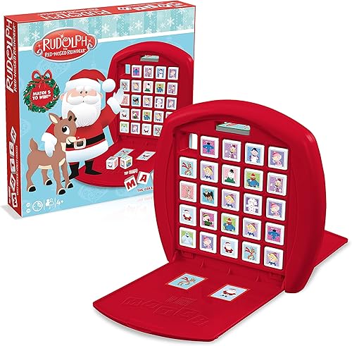 Miniatura 2 de Top Trumps Match Game Rudolph - Juegos de mesa familiares para niños y adultos - Juego a juego y juego de memoria - Divertidos juegos para niños de