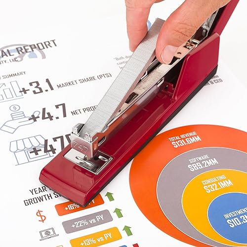 Miniatura 5 de Swingline grapas, paquete de 5, S.F. 4, Premium, 14" de longitud, 210tira, 5000caja (35481)