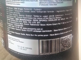 SSN Sports Style Nutrition Beta Alanin Refuel AAKG Antrenman Öncesi Takviye Çilek Kivi 280 Gr