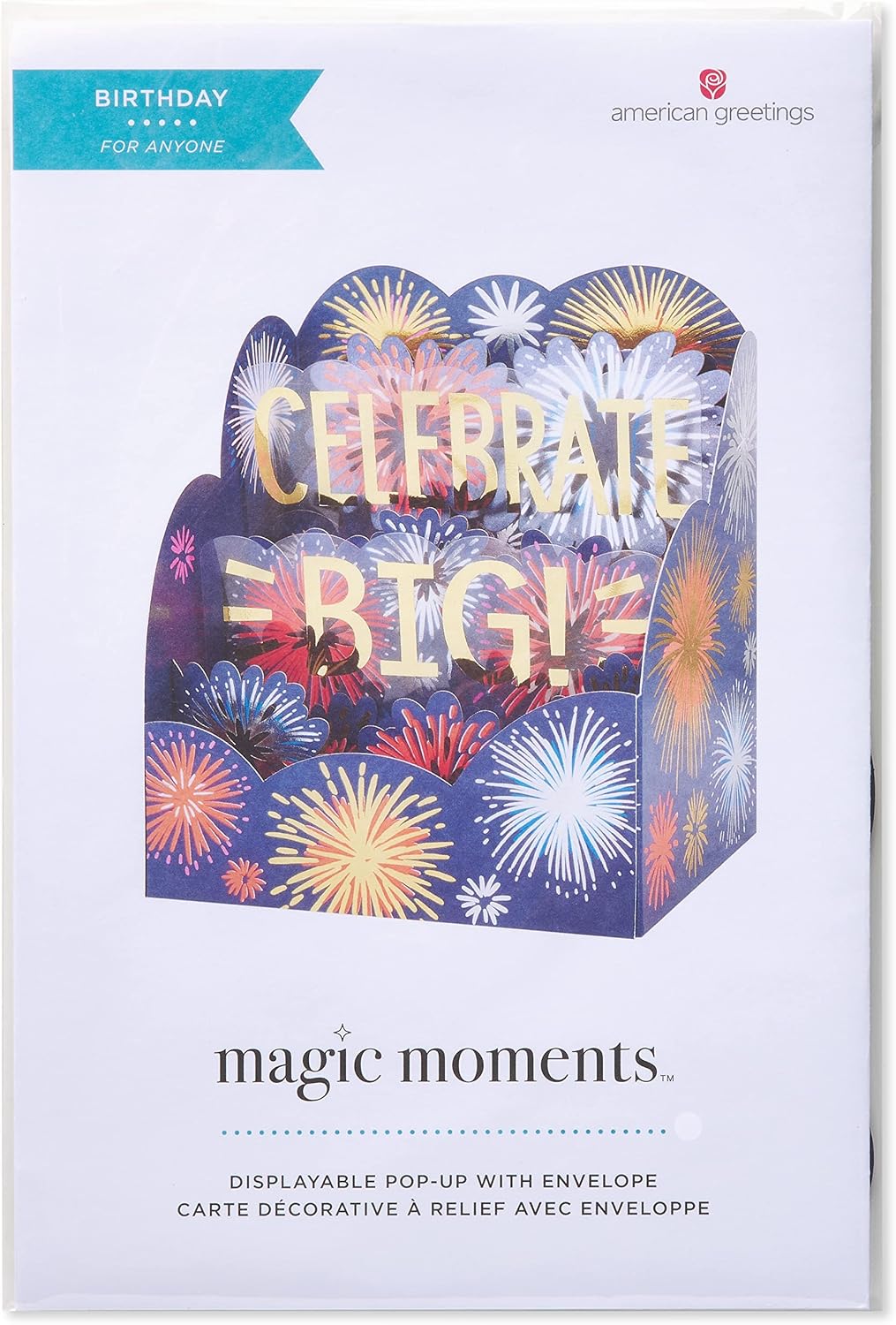American Greetings Pop Up Birthday Card (Wonderful Year)