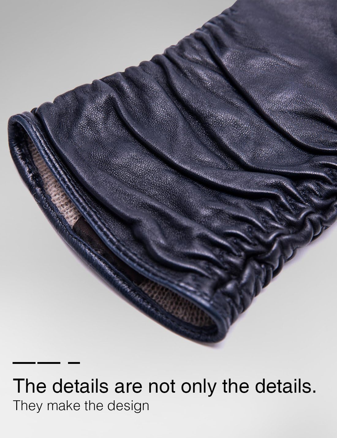 YISEVEN Women's Opera Leather Gloves - Image 5