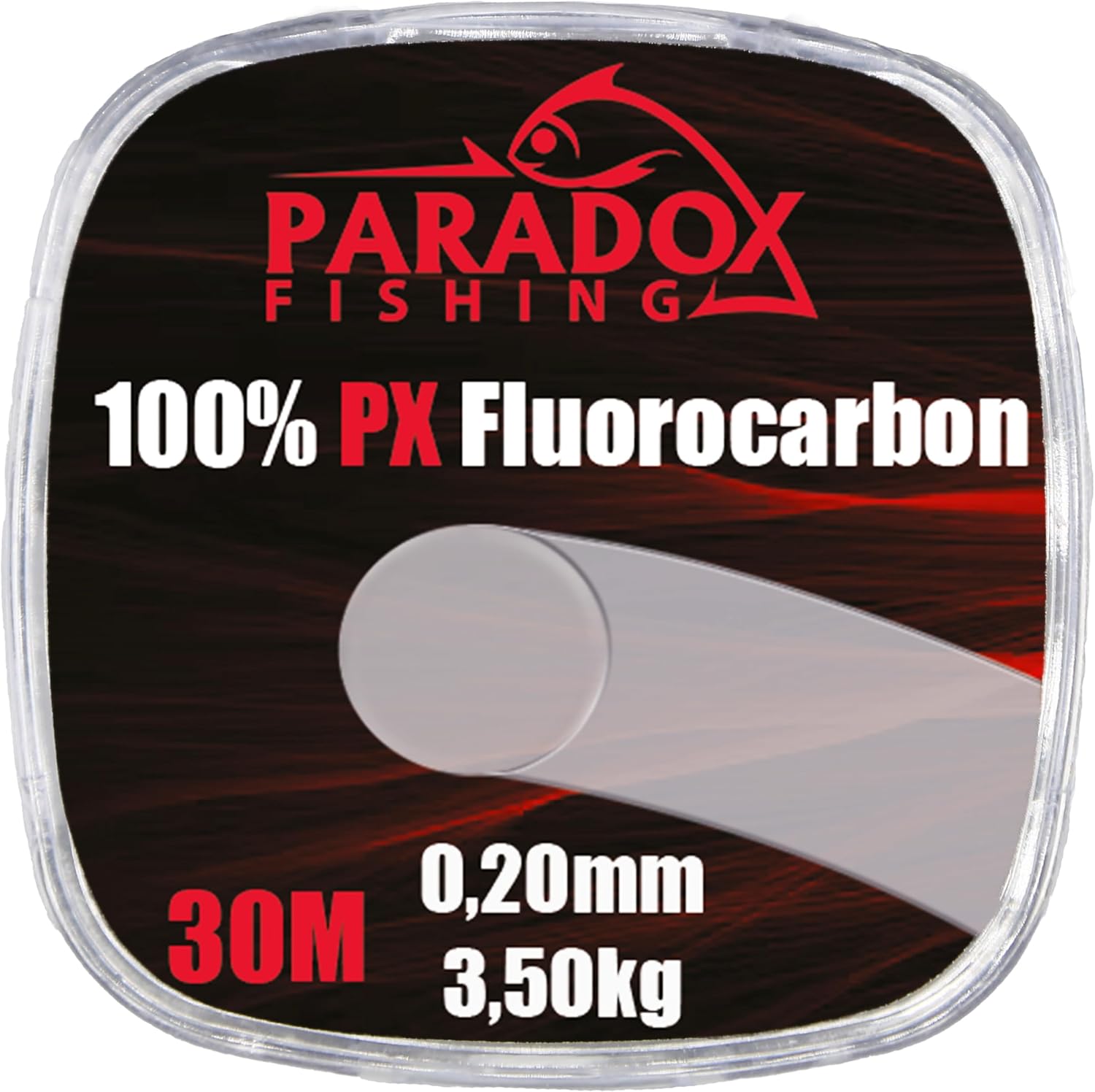 Paradox PX Fluorocarbon Vorfach 30m, 5 Stärken