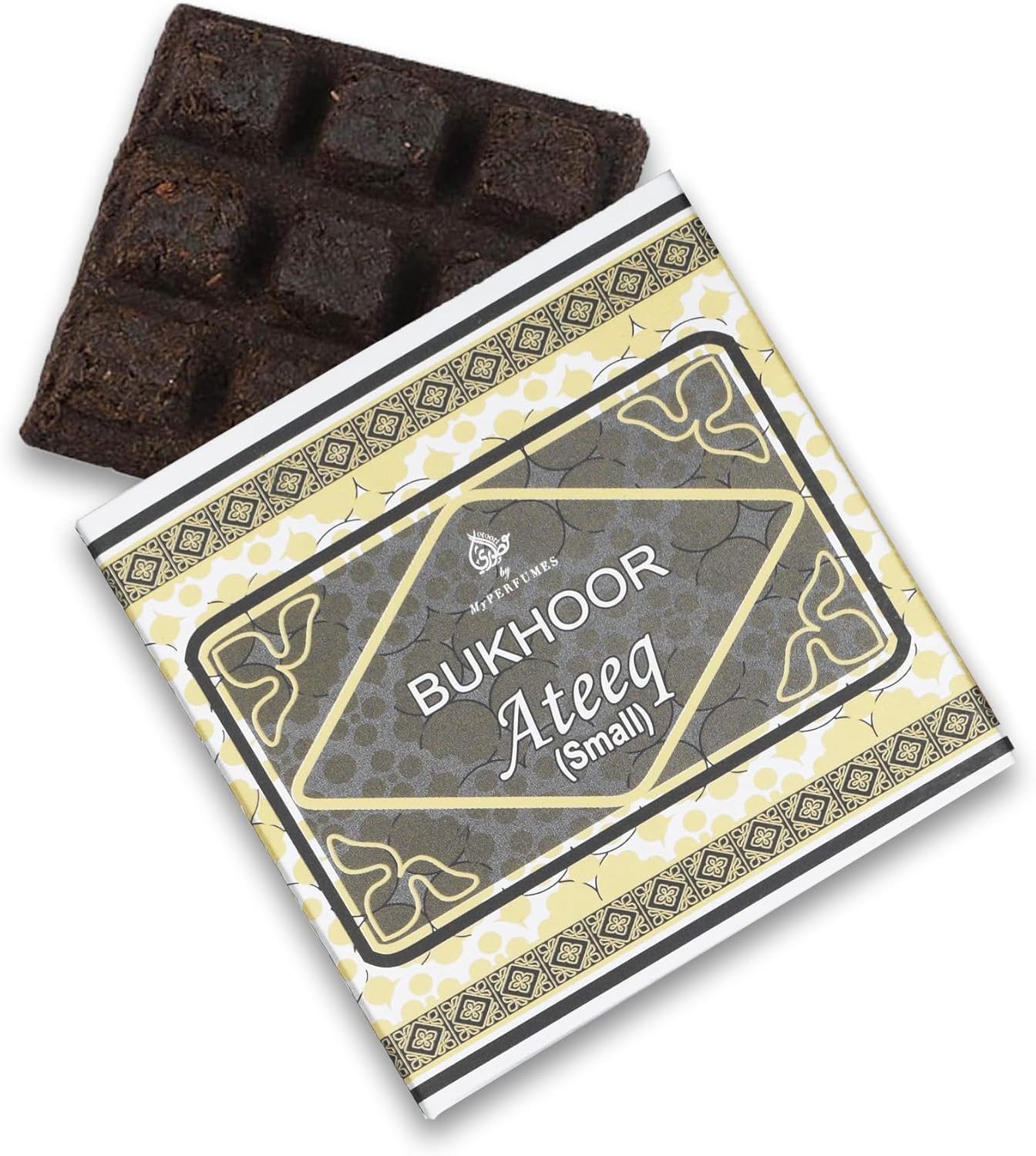 Ateeq Bakhoor Incense - Best Arabian Amber Oud Use on Charcoal and Electric Incense Burner (1 Pack) image 2 of 7 B0D3X6CPCC