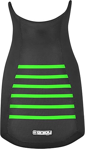 Vista 12 de Enjoy Mfg Funda de asiento compatible con Can Am The 2017-2021 Outlander Max 450 570 650 850 1000 - #292 (todas las costillas negras/negra)