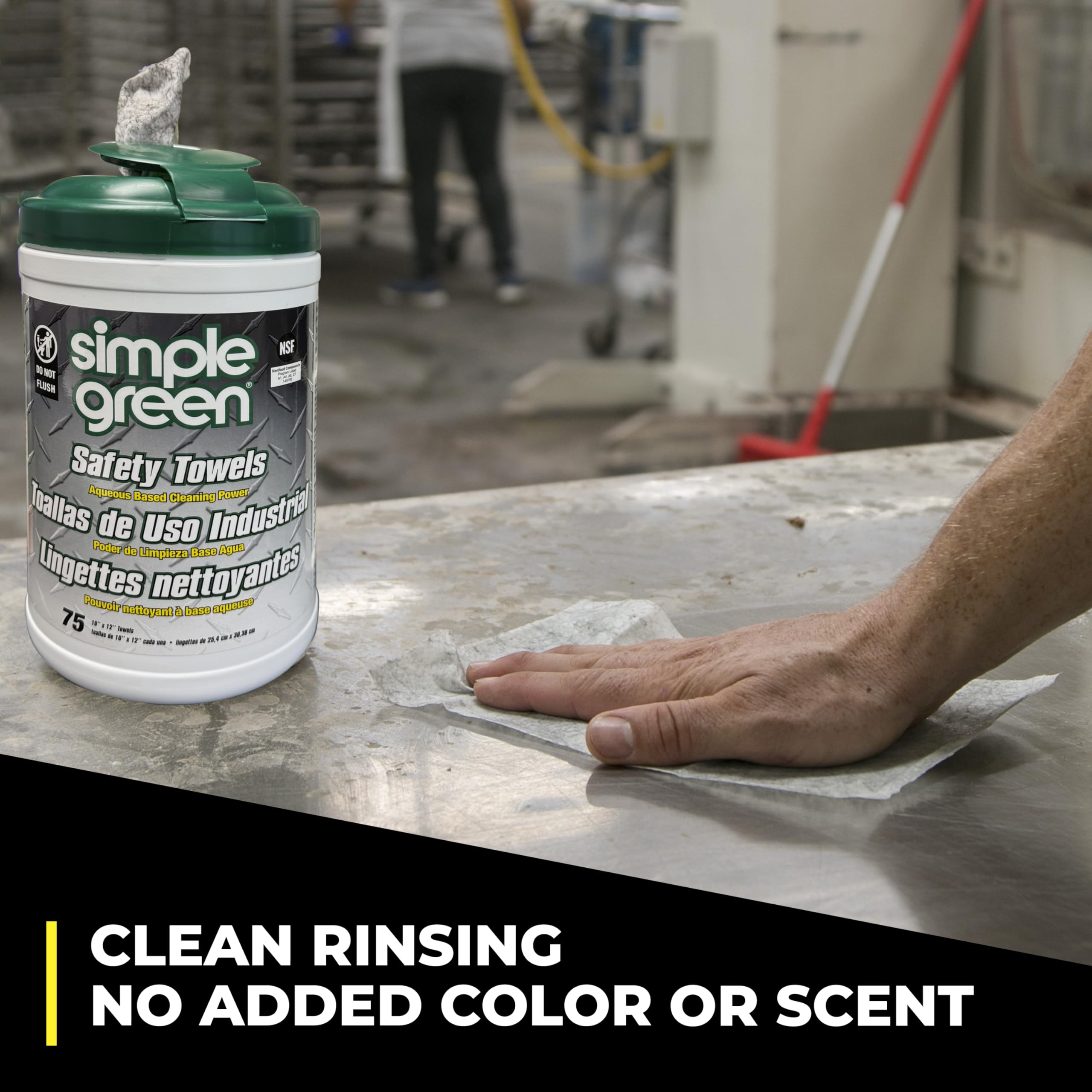Simple Green Safety Towels 75 Ct