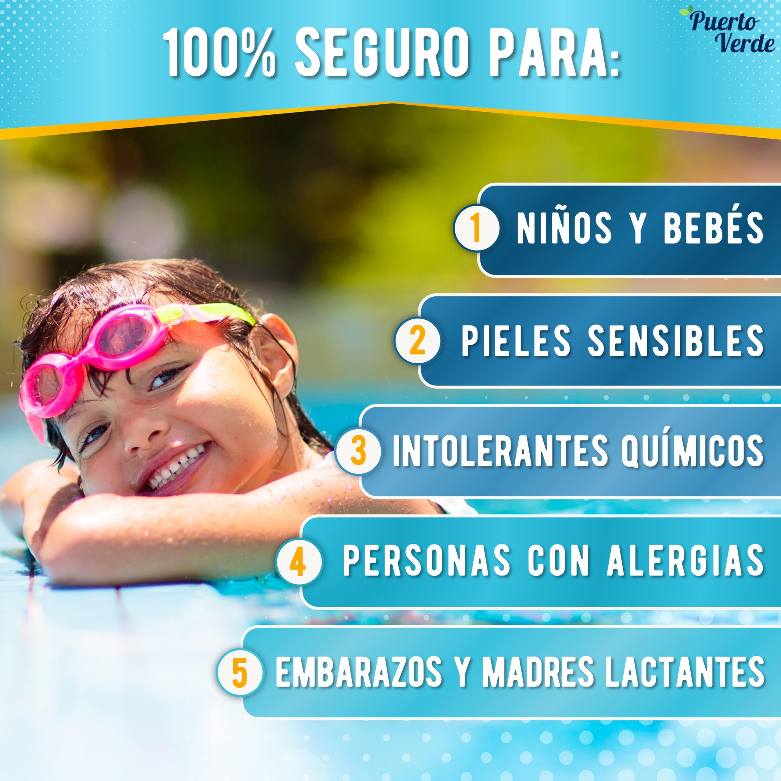 Floculante Natural 64 Tratamientos. Clarificante para Piscinas Grandes. | Apto para Spas e Hidromasajes. Eliminador de Turbidez para Agua Cristalina. Formato Gránulo de Uso Seguro. Producto Español.