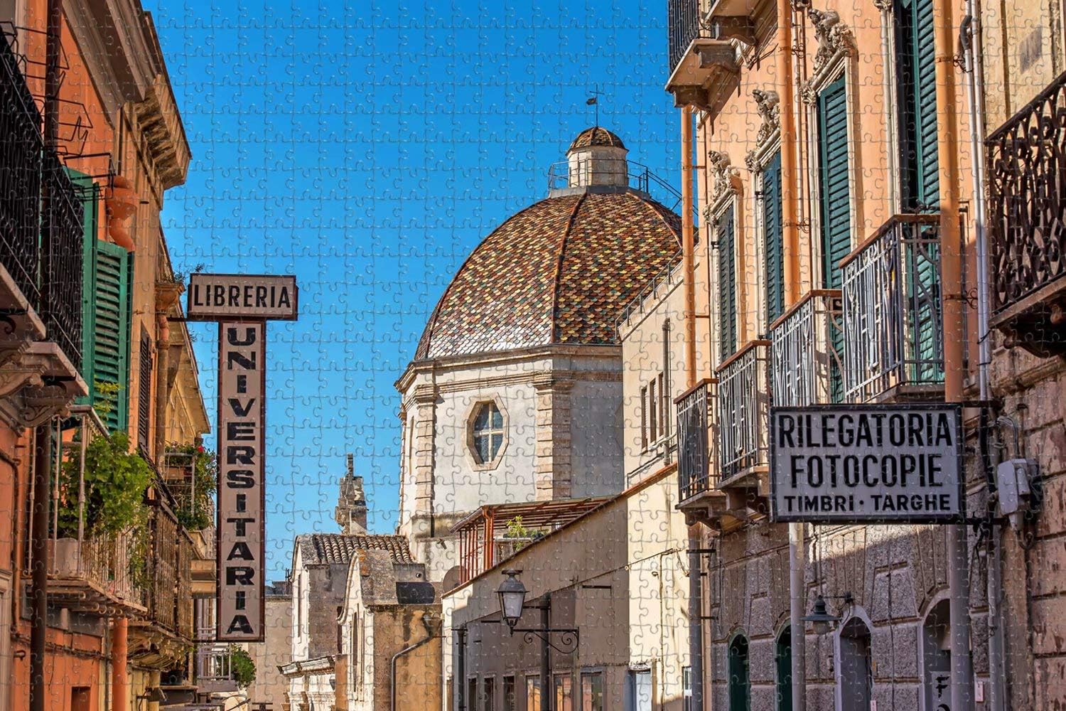 Jigsaw Puzzle for Adults Italy Cagliari Sardinia Puzzle 1000 Piece Wooden Travel Souvenir