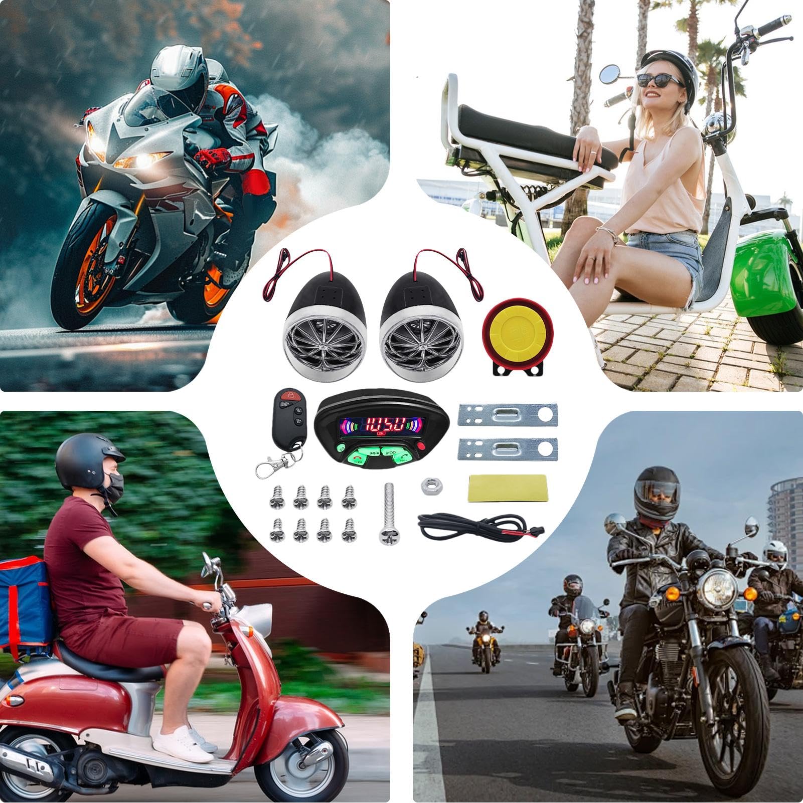 Altavoces para Motocicletas, Sistemas de Audio Motocicleta - Altavoces
