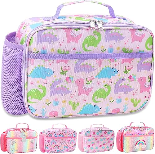 Miniatura 100 de RHCPFOVR Kids Lunch Bag - Insulated Lunch Box for Boys Girls,Washable Lunch Bag and Reusable Toddler Leak-proof Lunchbox for School and Daycare