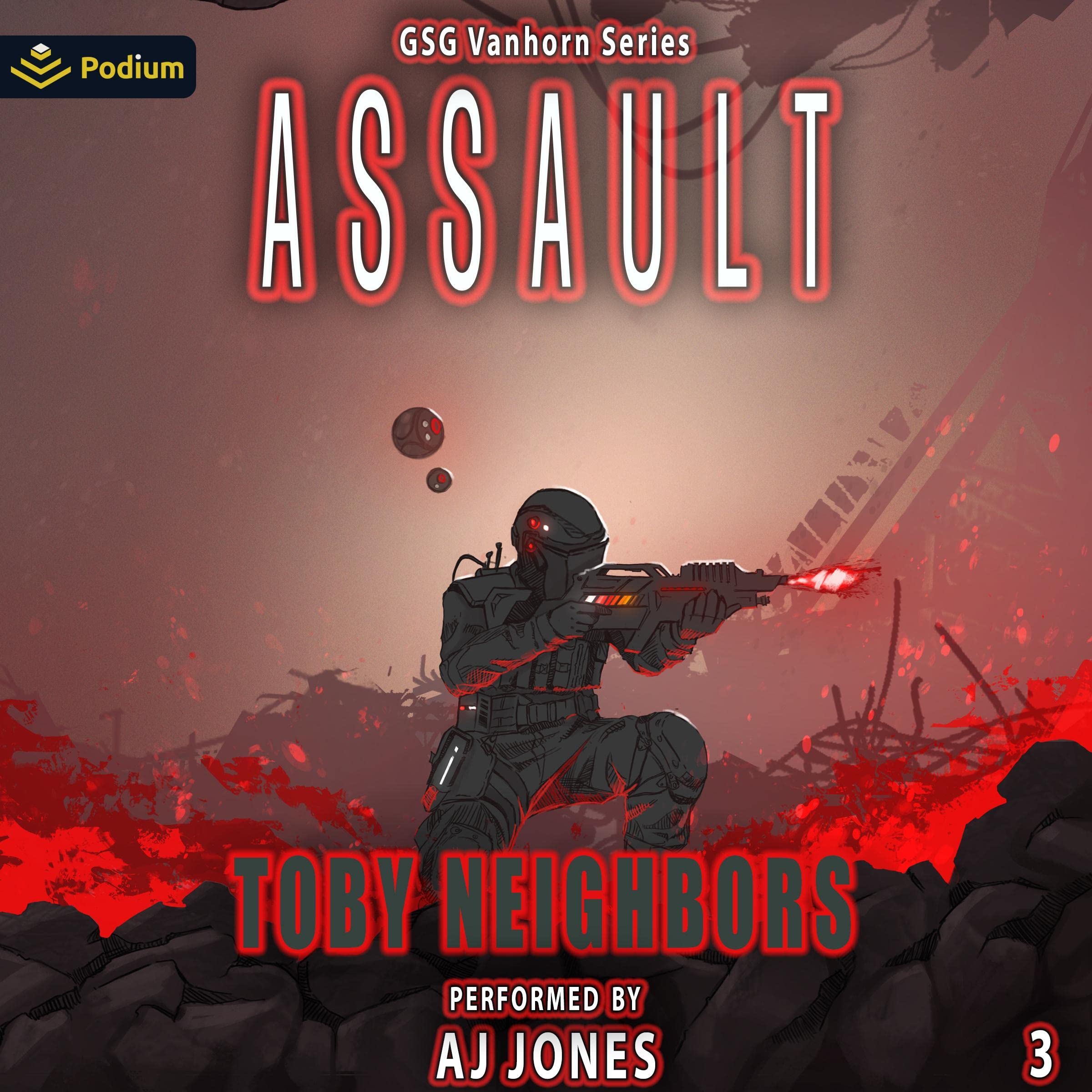 Cover art for Assault: GSG Vanhorn Series, Book 3