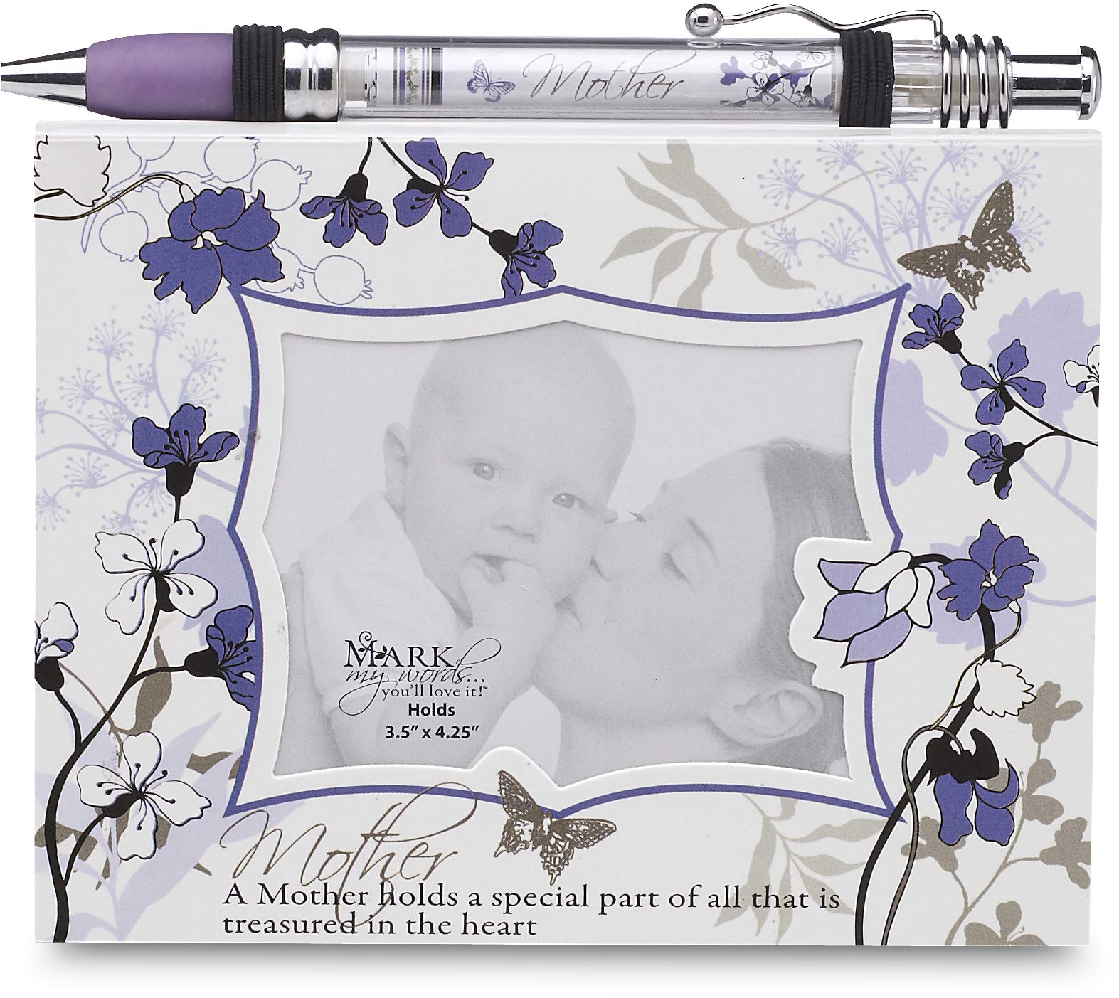 Pavilion Gift CompanyMark My Words Notepad and Banner Pen Set, Mother Saying, 5-1/2 by 4-1/4-Inch