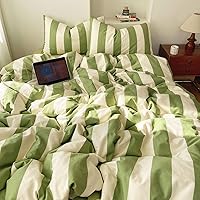 Vista 18 de Juego de funda de edredón de algodón a cuadros tamaño matrimonial, juego de ropa de cama a cuadros de estilo moderno de 3 piezas para hombres