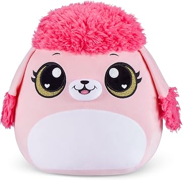 Coco Surprise Coco Squishies Mishmosh the Poodle, Ultra Soft Plushies, 30 cm, Cute Stuffed Animal Toy, Cuddle Plush Poodle