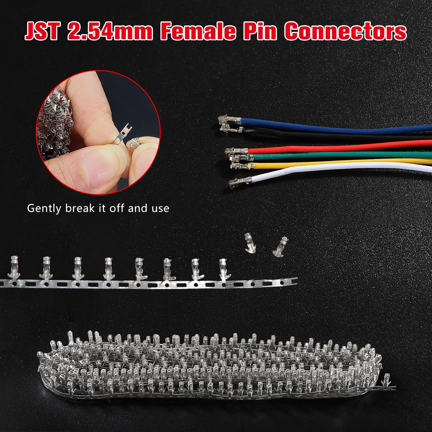 620 Pz 2,54mm Passo 1 2 3 4 5 6 Pin JST SM Connettore Custodia Dupont Maschio e Femmina Connettore per alloggiamento Kit Terminal Connettore Assortimento Kit con Scatola Trasparente in Plastica