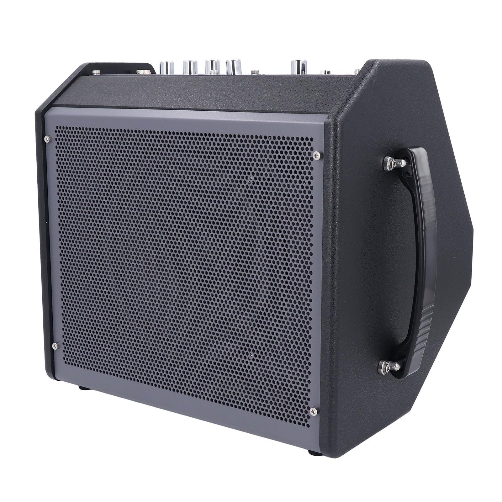 Dual Channel Electric Drum Amp 30W Drum -Verstärker mit Duallautsprechern für Elektronische Trommeln, Telefone Schnittstelle für die Stille Praxis, Breite Kompatibilität (EU-Stecker)