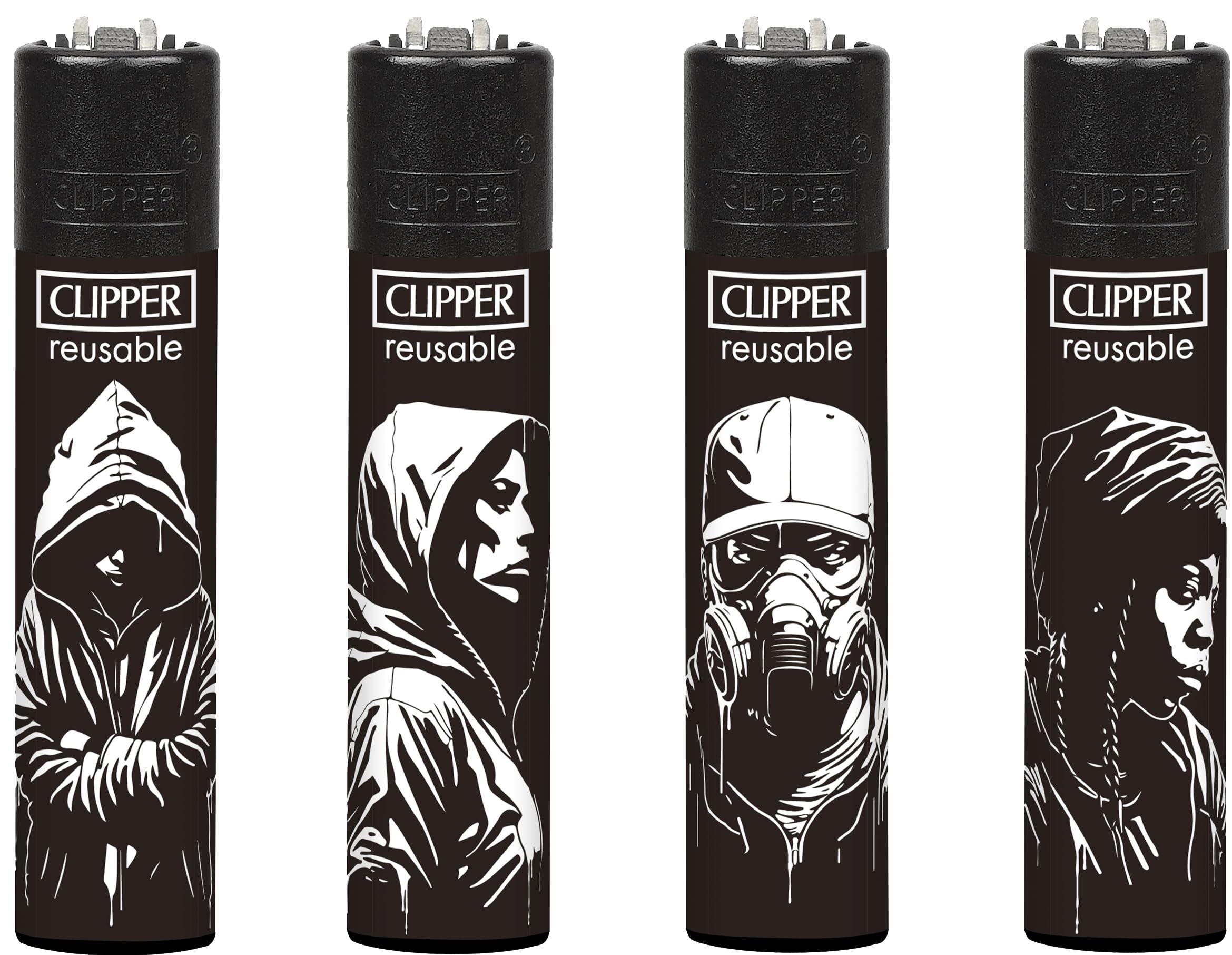 Ksp Partners Ltd E-Commerce Stancil Style Ksp Partners Ltd- 4 X Clipper Lighters