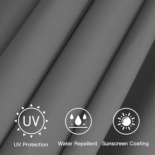 Vista 43 de Sunnyglade - Toldo sombrilla de exterior de repuesto, diseño de 9 pies y 8 varillas Azul marino